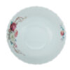 Bol Salata Rotund cu Model Floral ROZ-ALB