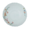 Bol Salata Rotund cu Model Floral CREM mic