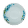 Bol Supa Rotund cu Model Floral TURQOISE