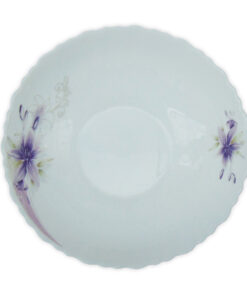 Bol Supa Rotund cu Model Floral MOV