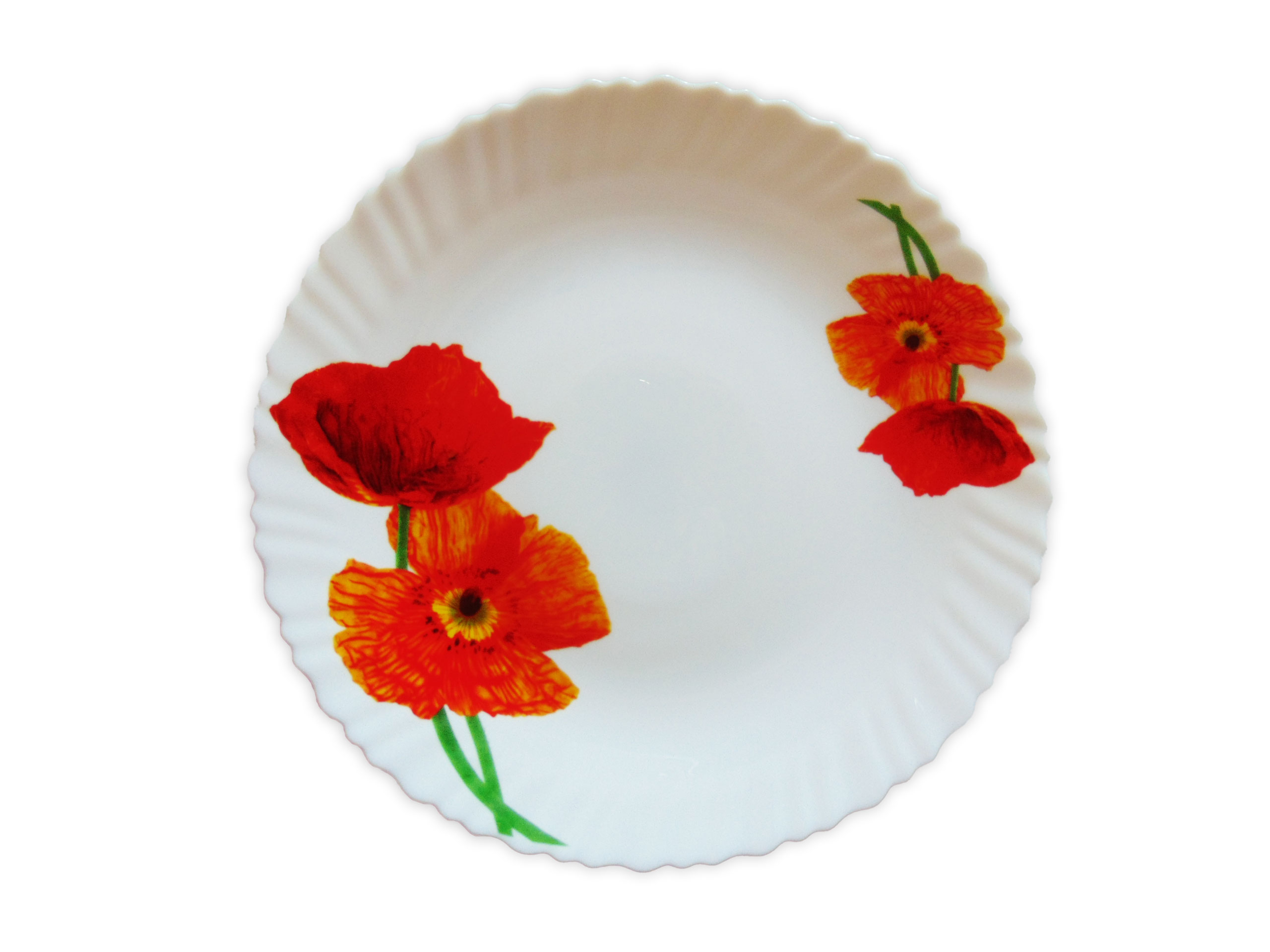 Farfurie Întinsa Rotunda cu Model Floral MACI