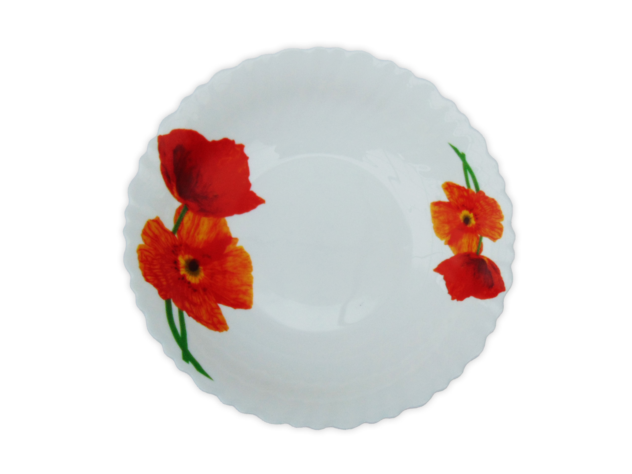 Farfurie Adânca Felul Doi cu Model Floral MACI