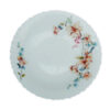 Farfurie Adânca Felul Doi cu Model Floral CREM