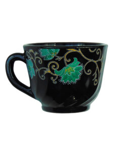 Ceașca pentru Cafea cu Model VERDE