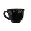 Ceașca pentru Cafea cu Model Floral AURIU