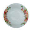 Bol Salata Rotund cu Model Floral ROZ-VERDE