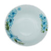 Bol Salata Rotund cu Model Floral TURQOISE