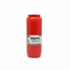 Candela Memoria Bispol Rosu 6 zile 400gr