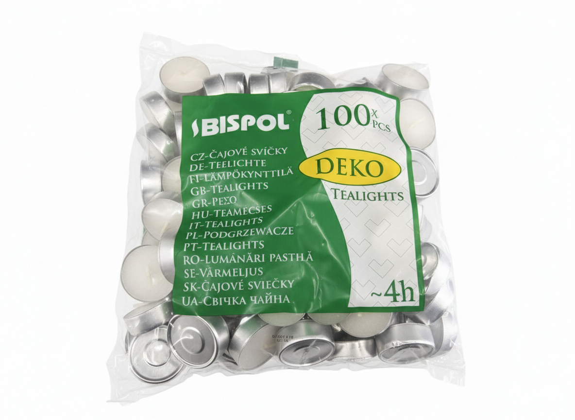 Candele Pastila - Bispol Pastile 4h 100 buc