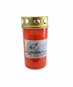 Candela Aura 4 zile (mica) Rosu