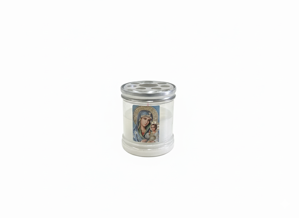 Candela Fecioara Maria T15 Alb