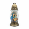 Candele din Sticla cu timp de ardere de 3,5 zile - Albastru
