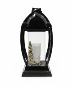 Candele PREMIUM din Sticla cu timp de ardere de 6 zile / 8 Zile - Negru
