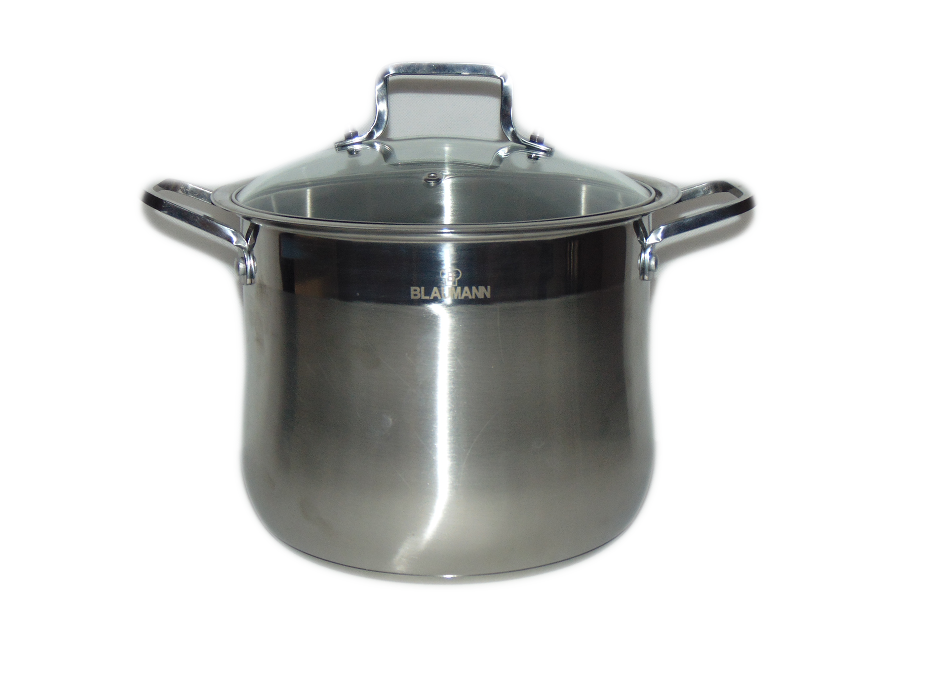 Oala INOX BLAUMANN cu Capac de Sticla