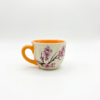 Ceasca ceramica Flori de cires Portocalie