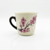 Cana ceramica alba Flori de cires