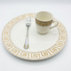 Set Versace farfurie intinsa, ceasca & furculita