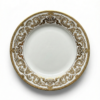 Farfurie ceramica intinsa „Dantelă Aurie”