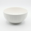 Bol ceramica Alb Striat