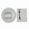 Pachet pomana model Alb simplu 6 Farfurii adânci+6 Cani+6 Linguri/Furculite & 6 Prosoape